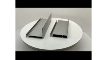 solar  anodized aluminium frame profile