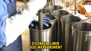 Do you know how the cylinder liner measures the cylinder diameter?