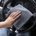 1 Pcs Car Wash Towel Glass Cleaning Water Drying Microfiber Window Clean Wipe Auto Detailing Waffle Weave Towel 40*40cm