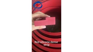 Silicone dense strip