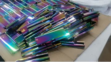 pvd plating rainbow color stainless steel coating machine
