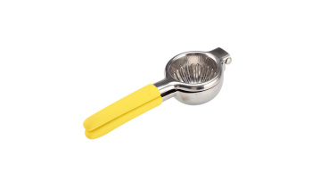 lemon press with silicone handle