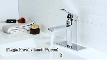 High Quality New Design Bathroom Wash Single Handle Brass Mixer Tap Basin Faucet1