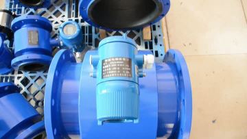 blue electromagnetic flowmeter 