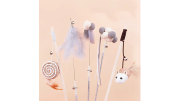  Funny feather pet cat toys