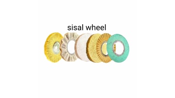 Does the sisal wheel have strong cutting force