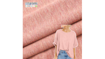Customizable 220gsm Blend T-shirt Fabric Rayon Acrylic Wool Spandex Stretch Plain Jersey Knitted Fabric for Spring Garment1