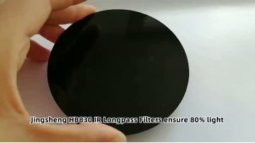 830nm Rg830 Ir Longpass Window Glass Hb830 Hwb830 Rg830 Ir-83 Optical Filter Glass