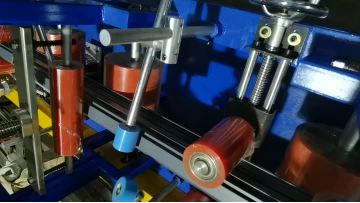 film sticking machine roller