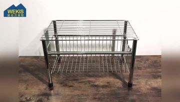 Kitchen wire rack organizer