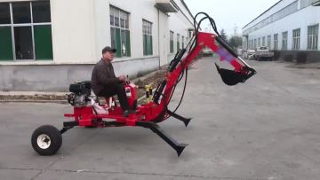 Small Backhoe Mobile Mini Excavator