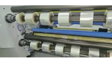 FMLQ-FTK16 single adhesvie tape slitting rewinding machine video.mp4