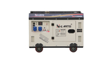 Air-cooled single cylinder 198 diesel engine 8kva generator1