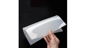 White silicone sheet
