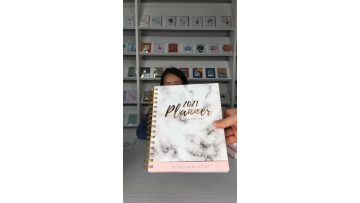 New Product 2021 New Design Custom Luxury Life Journal Notebooks Agenda Girl Student Teacher Weekly Monthly Daily Planner1