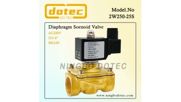 2W250-25S brass solenoid valve