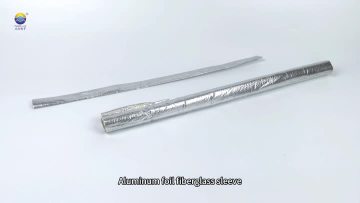 Aluminum foil glass fiber sleeve