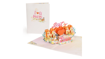 3D Pop up Musical Mother's day card