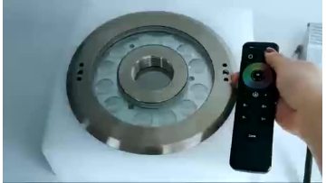 200mm 316 stainless fountain dounut nozzle light