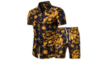 Men Polo Shirts Shorts Jersey Tracksuit Set Sewing Custom Logo Mens Tracksuit  Outfit Sets1