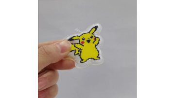 Transparent tpu printed ink pendants