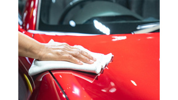 Ceramic coating hydrophobicity and brightness