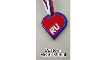 Custom Heart Shape Medal