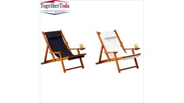 Beach Chair with Cup Holder TD