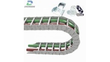 High quality industrial double steel cable drag chain1