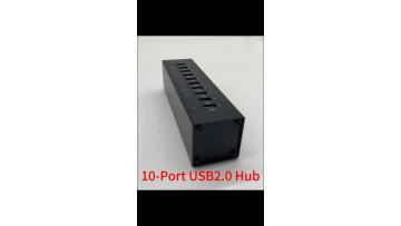 10-Port USB2.0 Hub