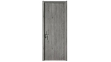 Modern Aluminum Frame Interior Wooden Flush Door for Soundproof Bedroom1