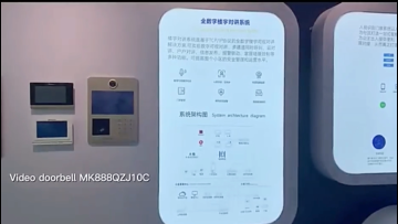 New Pattern Cheap Smart lock Waterproof Building System Apartment Building Video Intercom IP System1