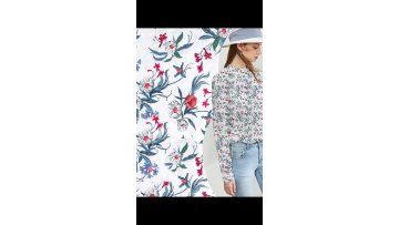 Good Quality Garment Printed Fabric 100% Viscose Nylon Rayon Fabric For Dress1