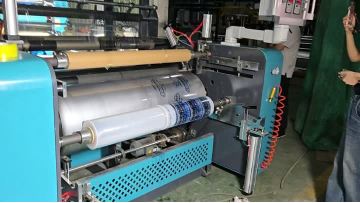 Printing stretch film machine