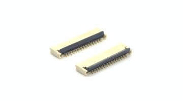 1.0mm FPC Connector Front Insertion and Rear Flipping