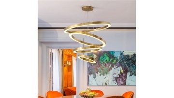 modern-gold-3-ring-led-chandelier-installation-showcase