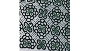 new design 2021 spring fabric Indian sequins embroidery fabric lace tulle with velvet embroidery fabric1