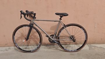 Titanium Touring Road Bicycle Frame