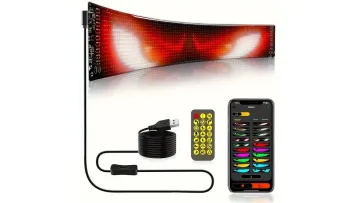 Flexible LED Display for Festivals, Shops, and Parties1