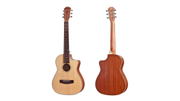 TS10-34C mini travel guitar