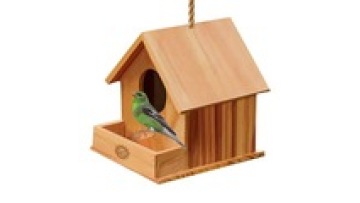 Made by Me Bird House with Wind Chime by Horizon Group1