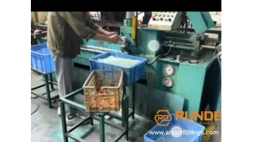 shapping of copper Y bends