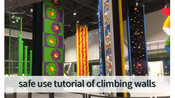 Safe use tutorial of climbing walls