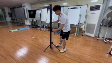 tripod green screen