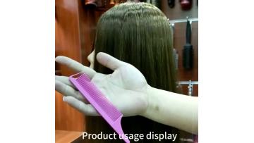 Pointed tail carbon comb