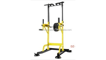 Multi-Function Fitness Power tower Adjustable Chin up Pull Up Bar Squat Rack DIP Station home gym equipment1
