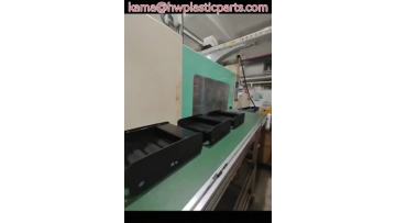 Black appliance base plastic parts