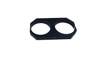 OEM Metal Double Cup Holder CNC Milling Parts