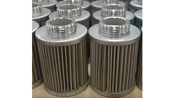 Corrugated filter element stainless steel filter