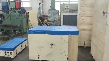 CNC fully hydraulic forging hammer shipped in wooden crate